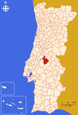 Localização da Cidade de Abrantes Localização da Cidade de Abrantes