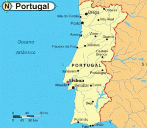 Mapa de Portugal Mapa de Portugal