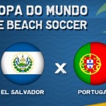 Portugal massacrou El Salvador no Mundial de Beach Soccer Portugal massacrou El Salvador no Mundial de Beach Soccer