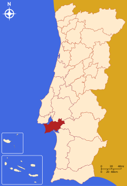 Localização da Cidade de Amora Localização da Cidade de Amora