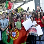 Seleção portuguesa é recebida com festa em Lisboa Seleção portuguesa é recebida com festa em Lisboa