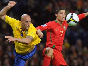 Portugal enfrenta Suécia na repescagem Portugal enfrenta Suécia na repescagem
